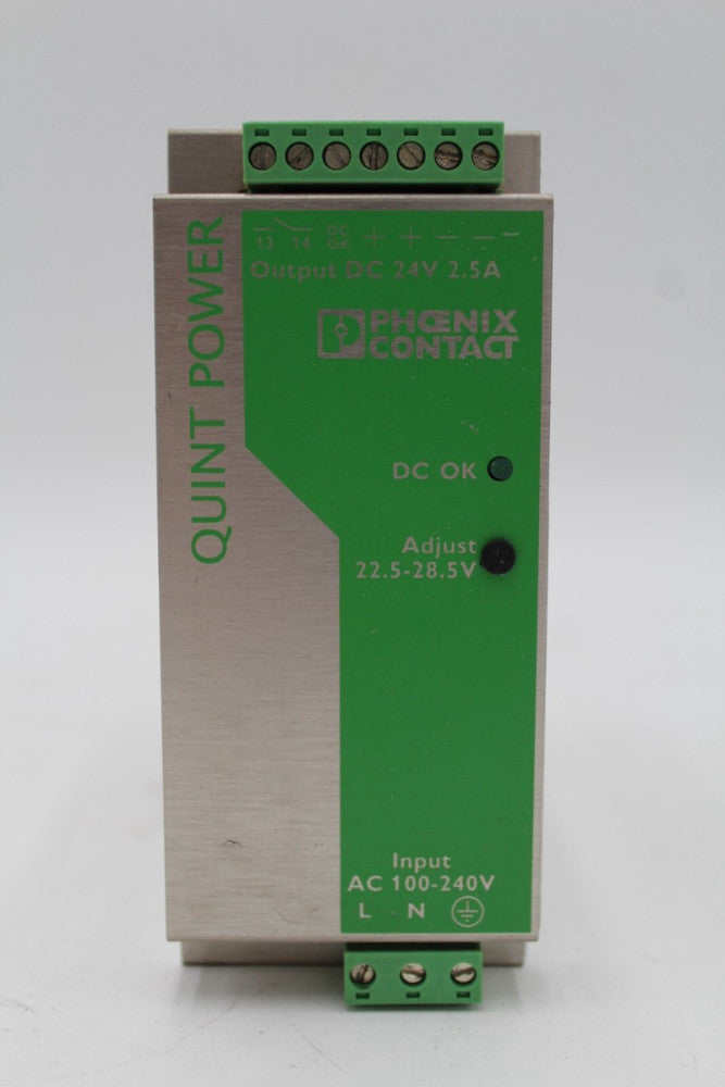 PHOENIX QUINT-PS-100-240AC/24DC/2,5 POWER SUPPLY