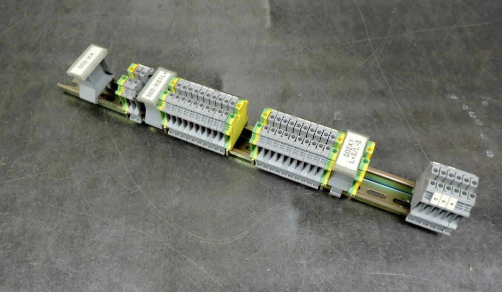 Phoenix Contact USLKG5 & UK5N Contact 16-1/4" Length Lot of Thirty Four (34)