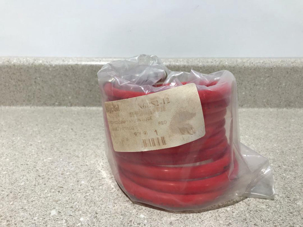 Nycoil Nylon Hose w/ SWVL Fit (Red) N6BS2-12 NEW