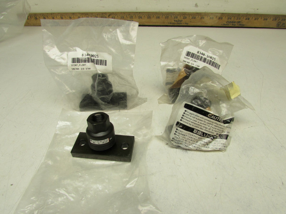 LOT of 4 - SMC JAF40-14-150 ,  FLOATING JOINT , NEW IN FACTORY BAG!, MAKE OFFER!