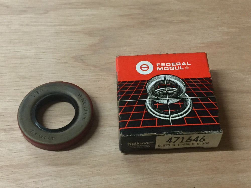 NOS Federal Mogul / National Oil Seal 471646  0.875 x 1.624 x 0.250 Inches