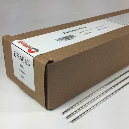 Hobart Welding Products 54Jk91 Tig Welding Rod,1/8" Dia.,36'' L,10 Lb