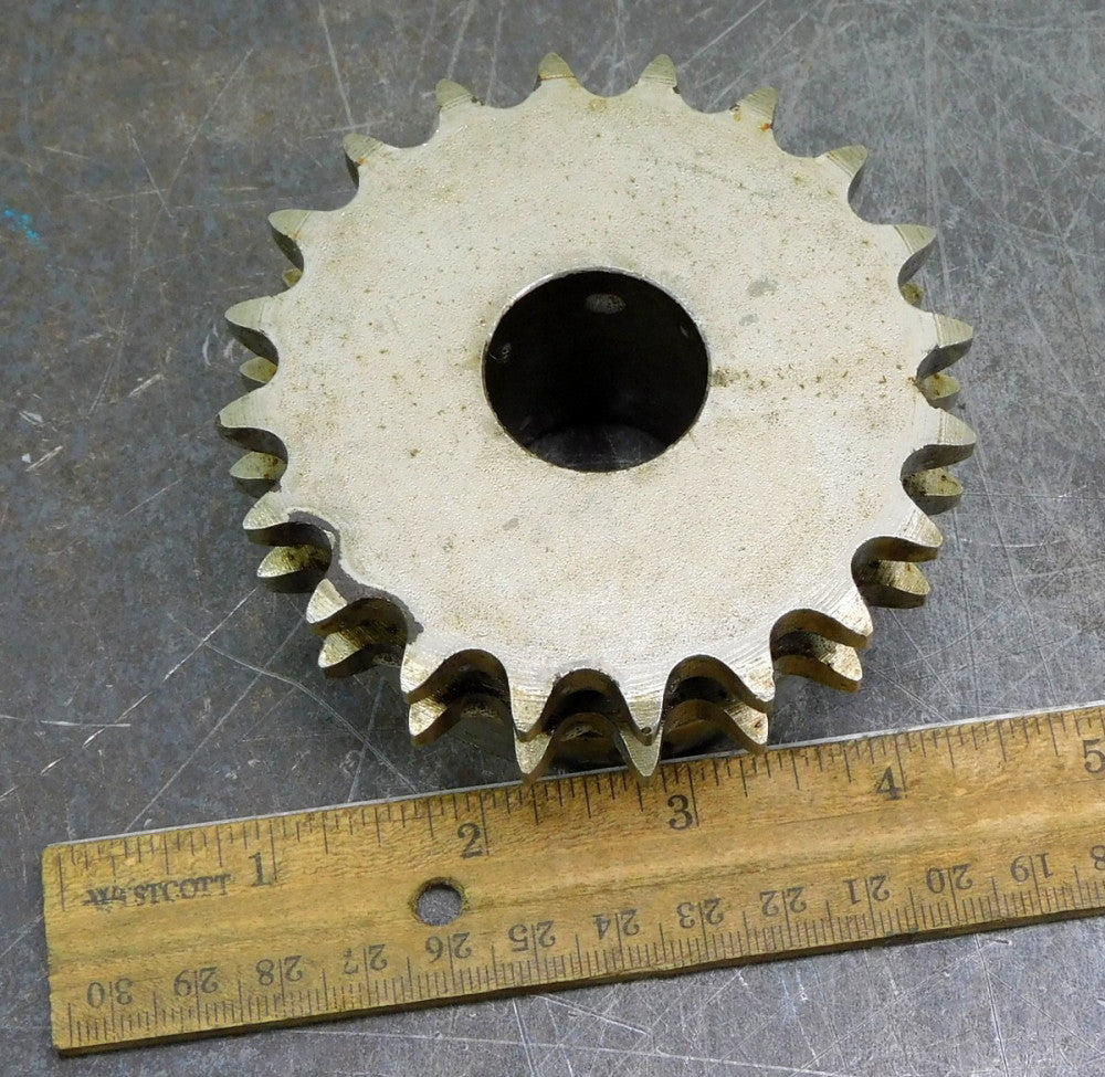Boston Gear D40B20 Double Roller Chain Sprocket #40 20 Teeth 1" Bore