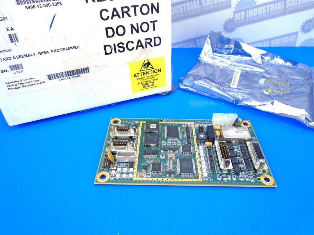 Northrop Grumman - 5998-12-000-2058 - IBISA CIRCUIT BOARD - 174K400G01 (NEW NIB)
