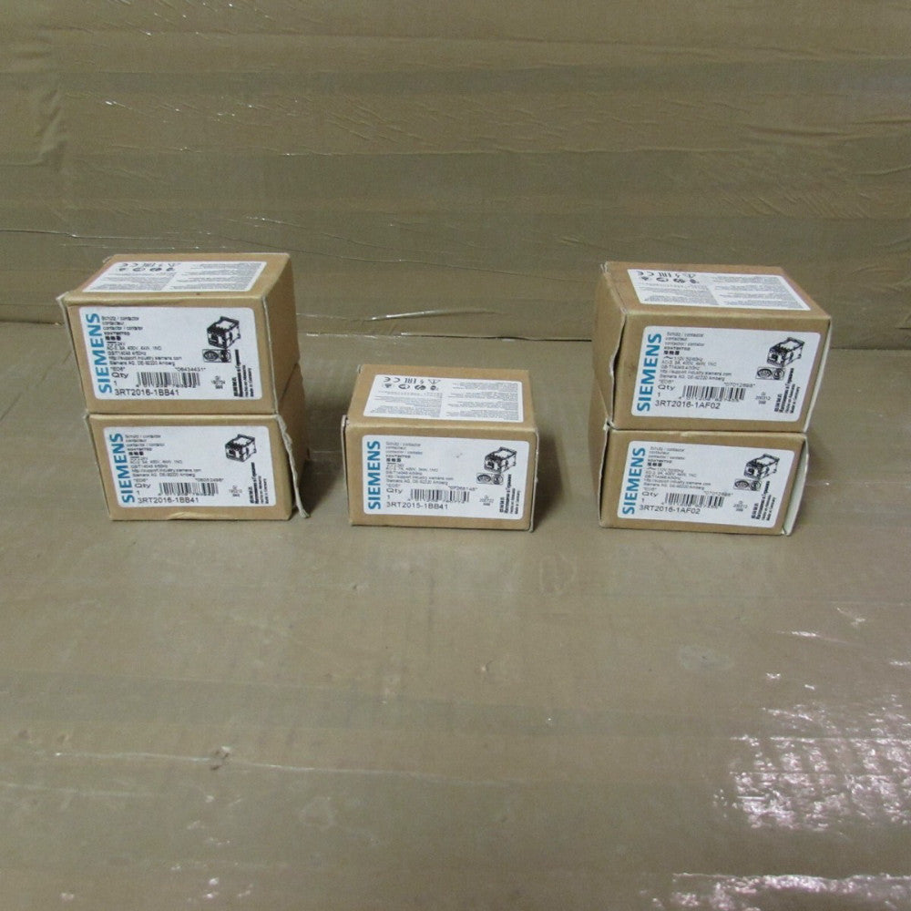1LOT(5QTY)-SIEMENS MISC. CONTACTORS NEW IN THE BOX! MAKE OFFER!!