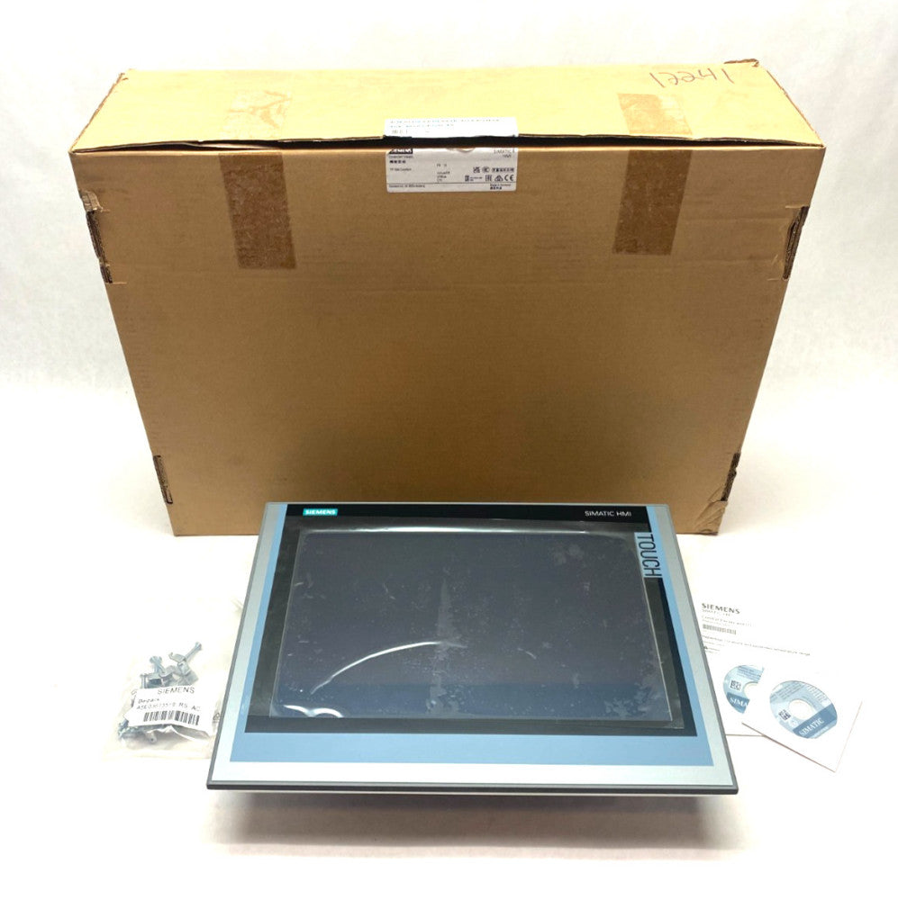 Siemens 6AV2 124-0QC02-0AX1 TP1500 Comfort Touch HMI Display Panel 331 x 207mm