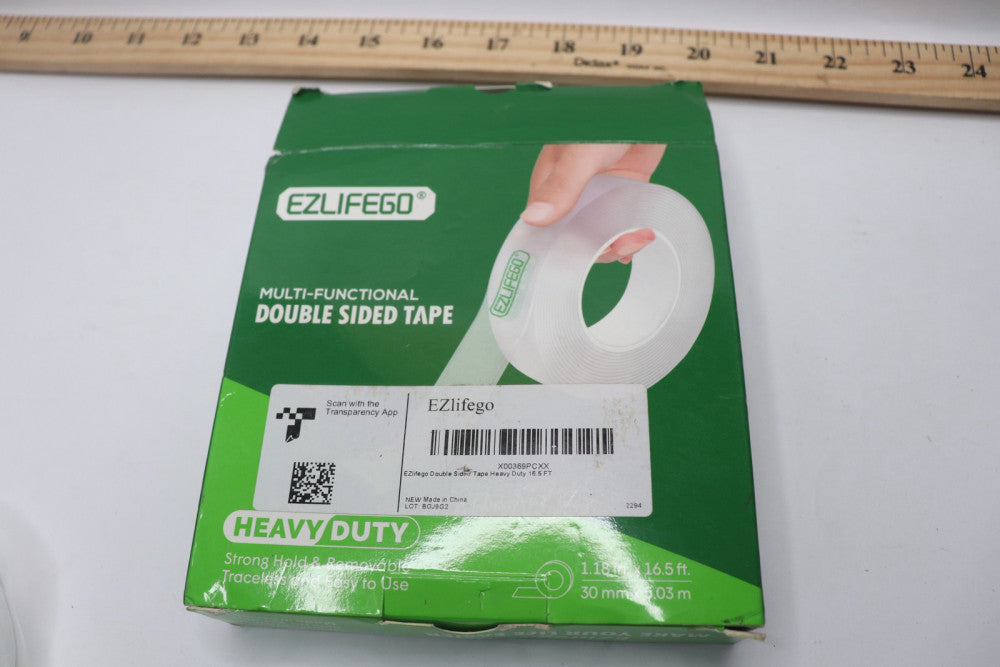 EZlifego Double Sided Tape Heavy Duty 9.85 FT