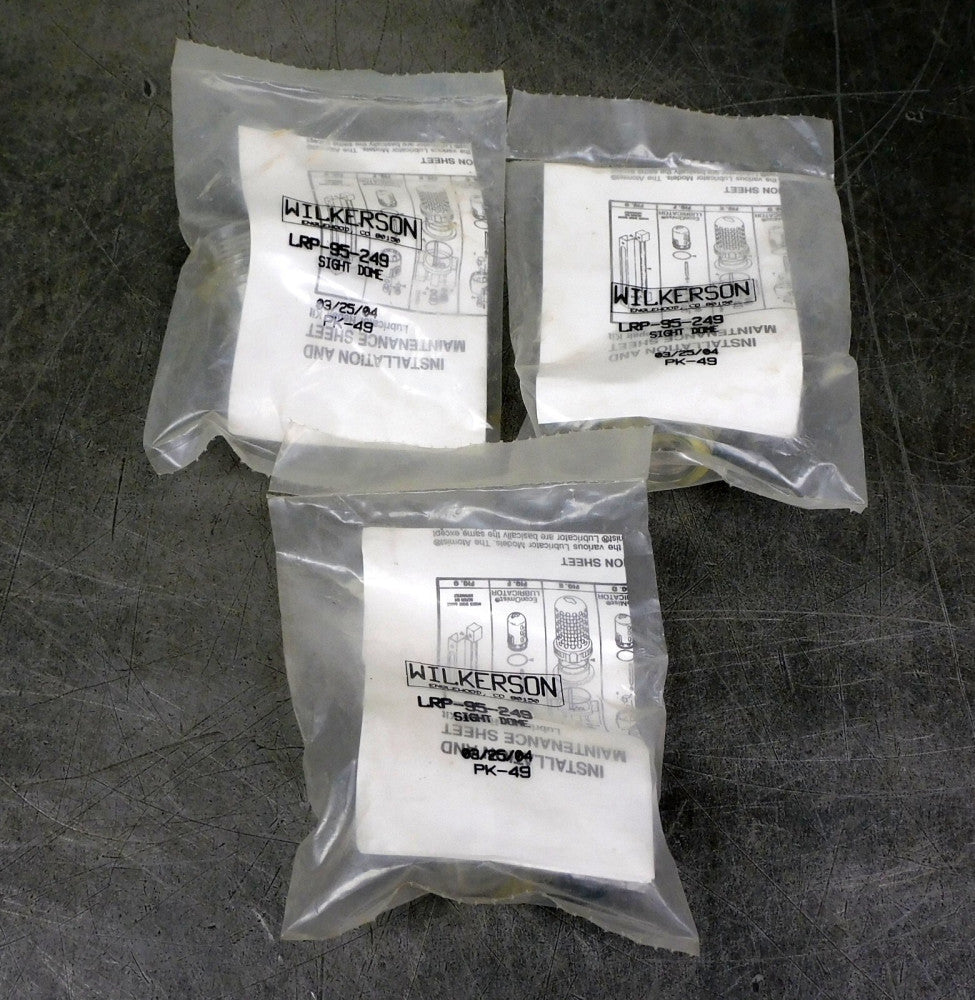 Wilkerson LRP-95-249 Sight Dome Kit Lot of Three (3)