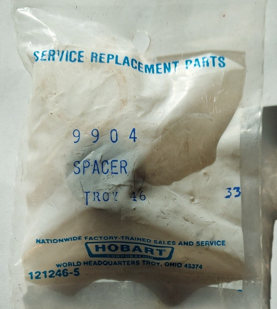 Hobart 00-009904 / 9904 Spacer. Genuine Hobart Replacement Part