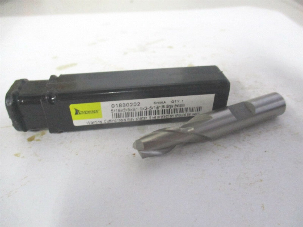 (723-1025) 5/16" x 9/16" x 3/8" x 2-5/16" OAL 2 Flute Cobalt Square End Mill 