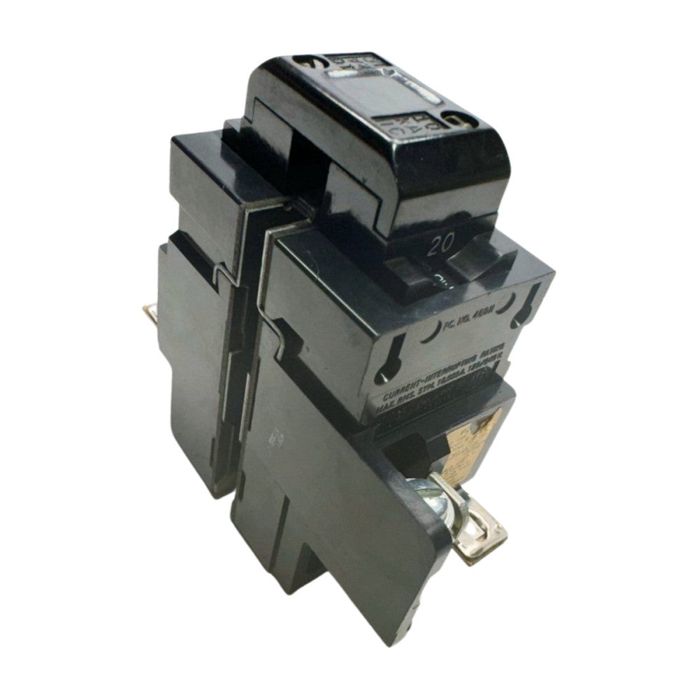 I-T-E Gould P220 Pushmatic Circuit Breaker, 2-Pole, 20A, 120/240V *Please Read*
