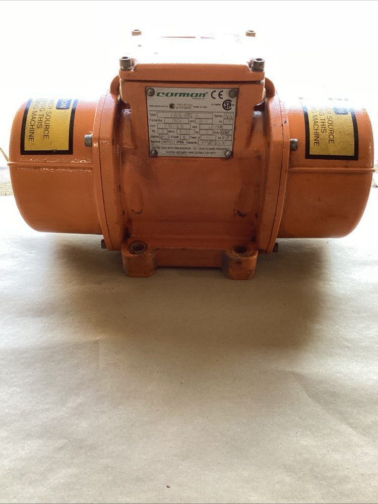 Carman CD18-905 Electric Vibrator Bin Shaker .5HP 230/460V 1800RPM