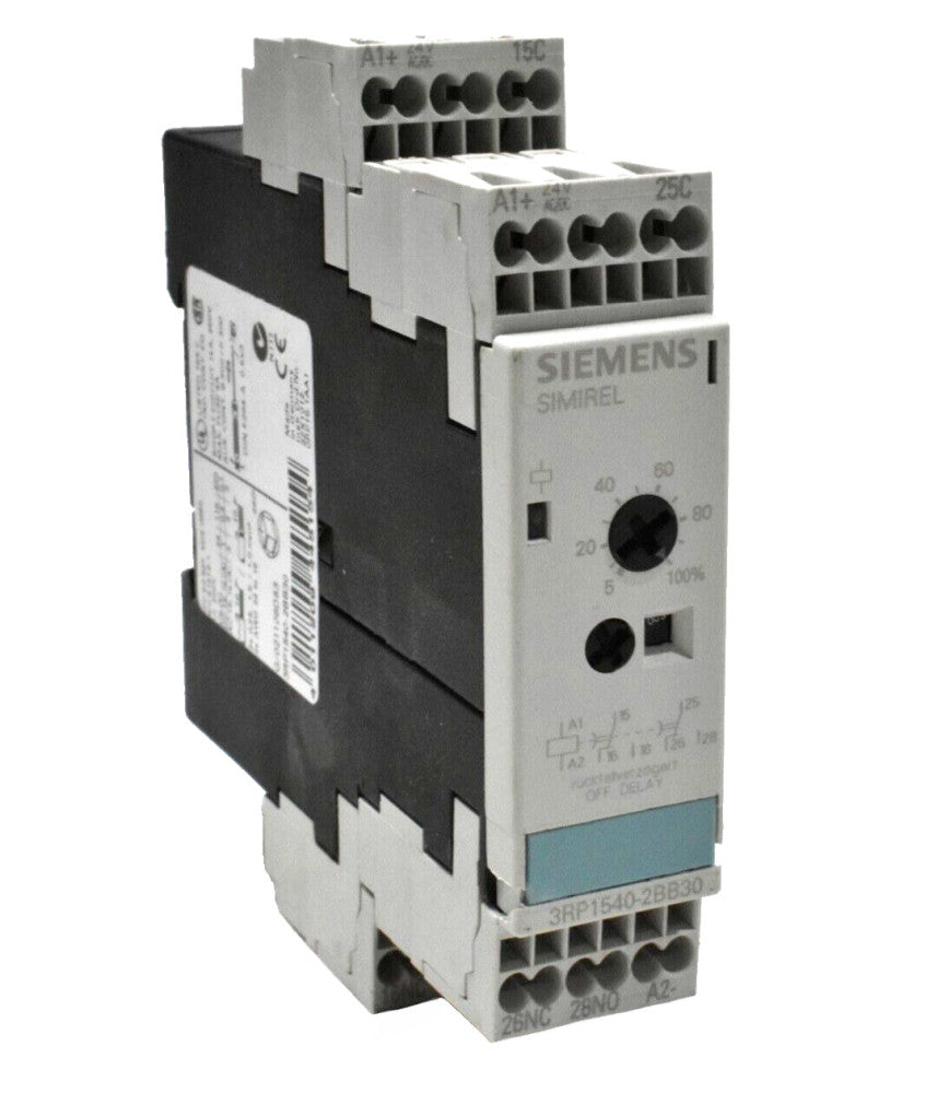 Siemens 3RP1540-2BB30 Timing Relay 3ZX1012-0RP15-1AA1
