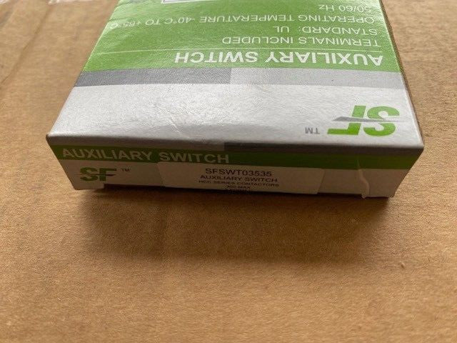 Trane SFSWT03535 Auxiliary Switch (NEW)