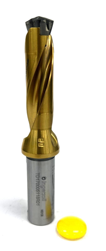 BEAR TD170005118R01 INDEXABLE DRILL GOLD TWIST CUTTING DIA 0.6693" TO 0.7047"