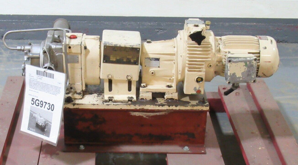 Fristam, Model FKFNV25HH, Stainless Steel Jacketed Positive Displacement Pump
