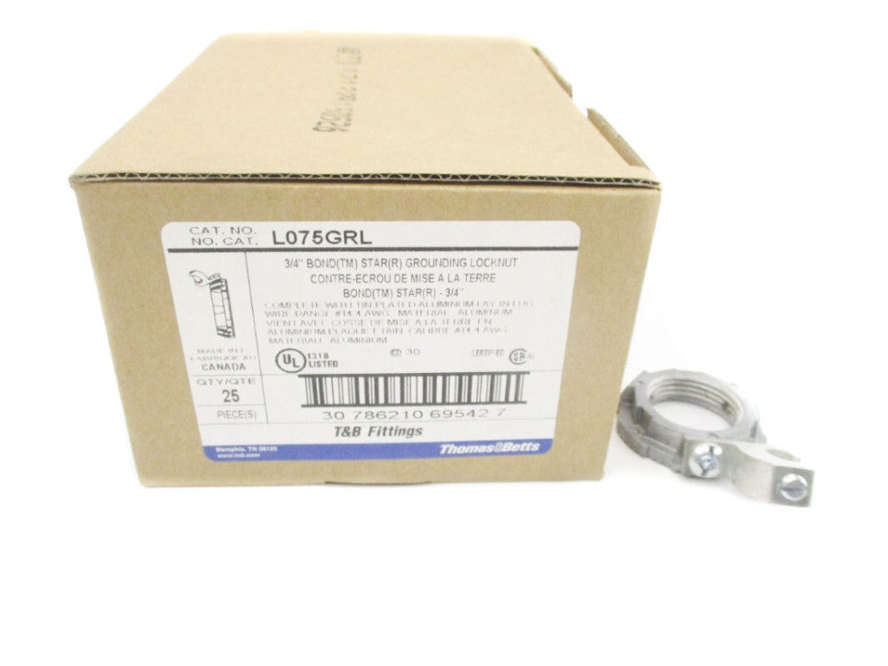 THOMAS&BETTS L075GRL (PKG OF 25) NSMP