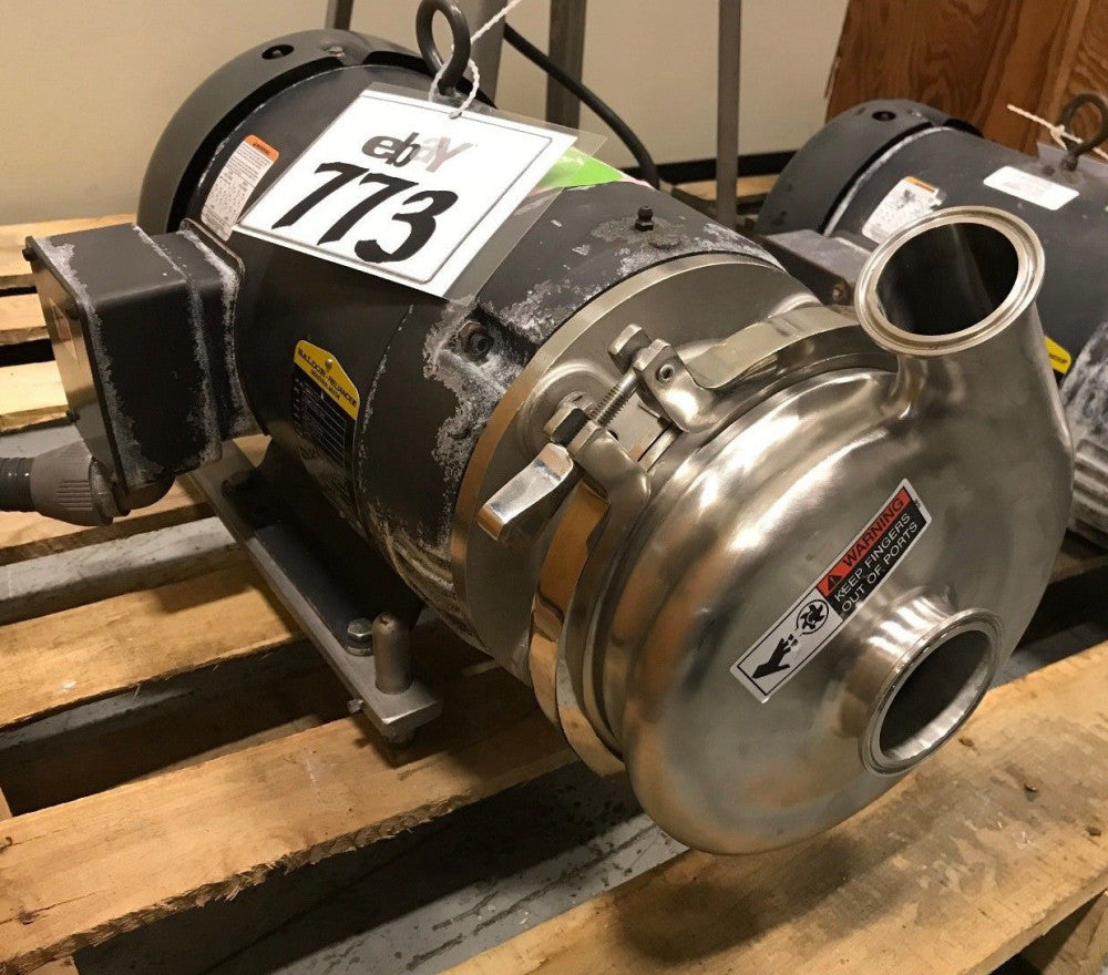 WAUKESHA 2065 CENTRIFUGAL PUMP 2-1/2"INLET X 2"OUTLET 10HP WITH STAINLESS FEET