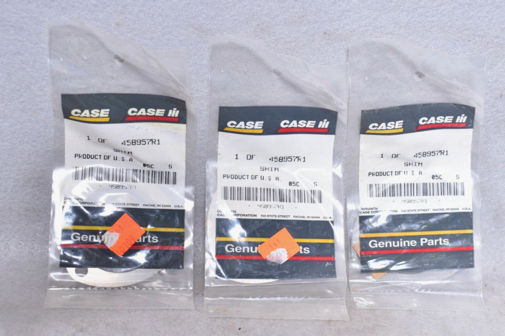 3 OEM Case IH Shims 458957R1   Sealed
