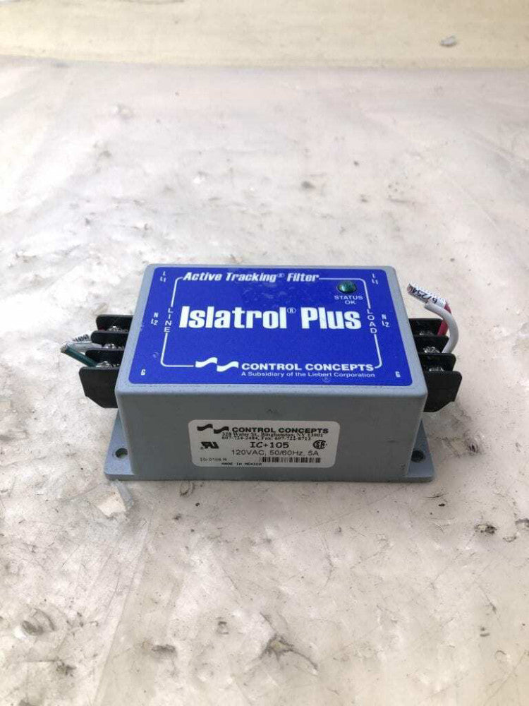 Control Concepts Islatrol Plus IC+105 Active Tracking Filter 120VAC