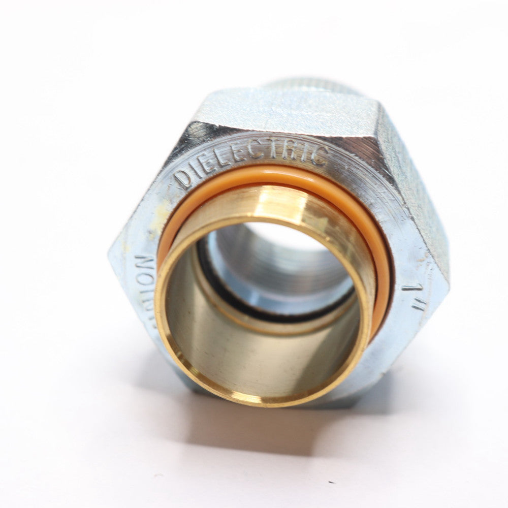Dielectric Unions Fitting 232 Degrees F Galvanized Steel FIP x SWT 1"