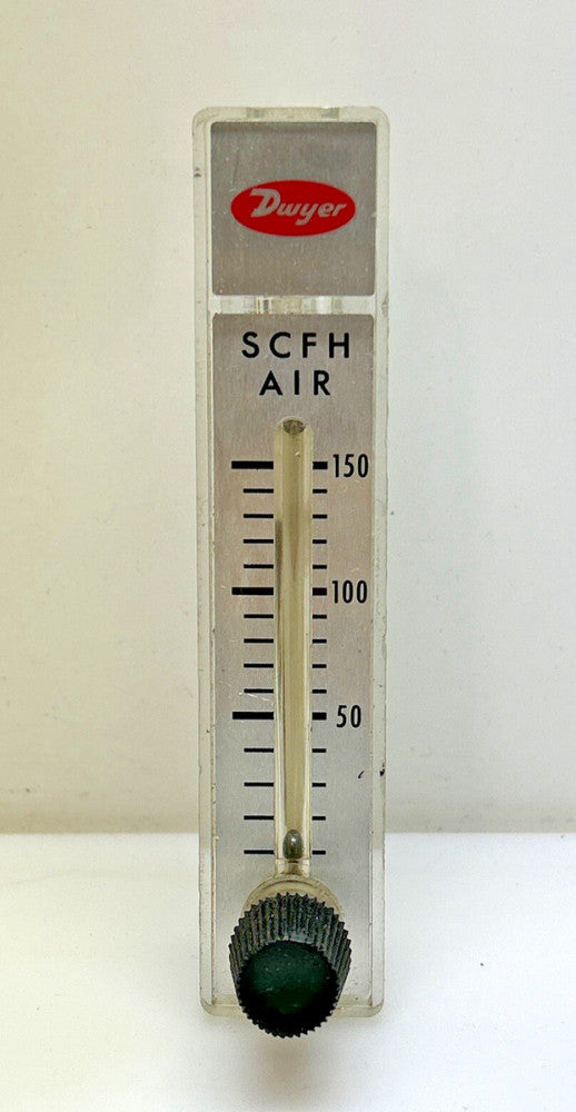 Dwyer Water Flow Meter RMA-9-SSV 100 Psi SCFH Air 130* F Max Temp