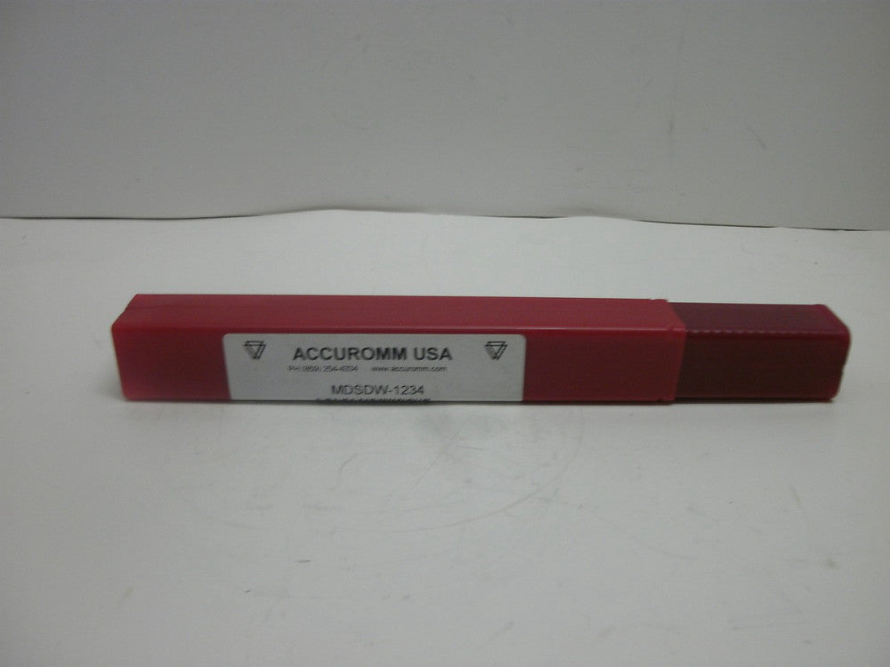 ACCUROMM MDSDW-1234 CARBIDE TIPPED STEP DRILL SHANK 7/8" NEW IN BOX