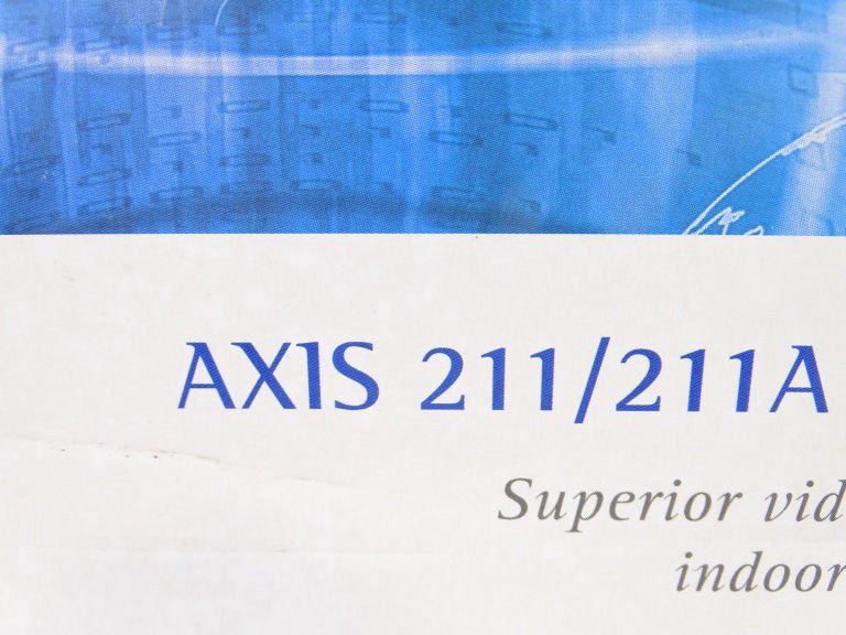 AXIS 211A CAMERA NEW