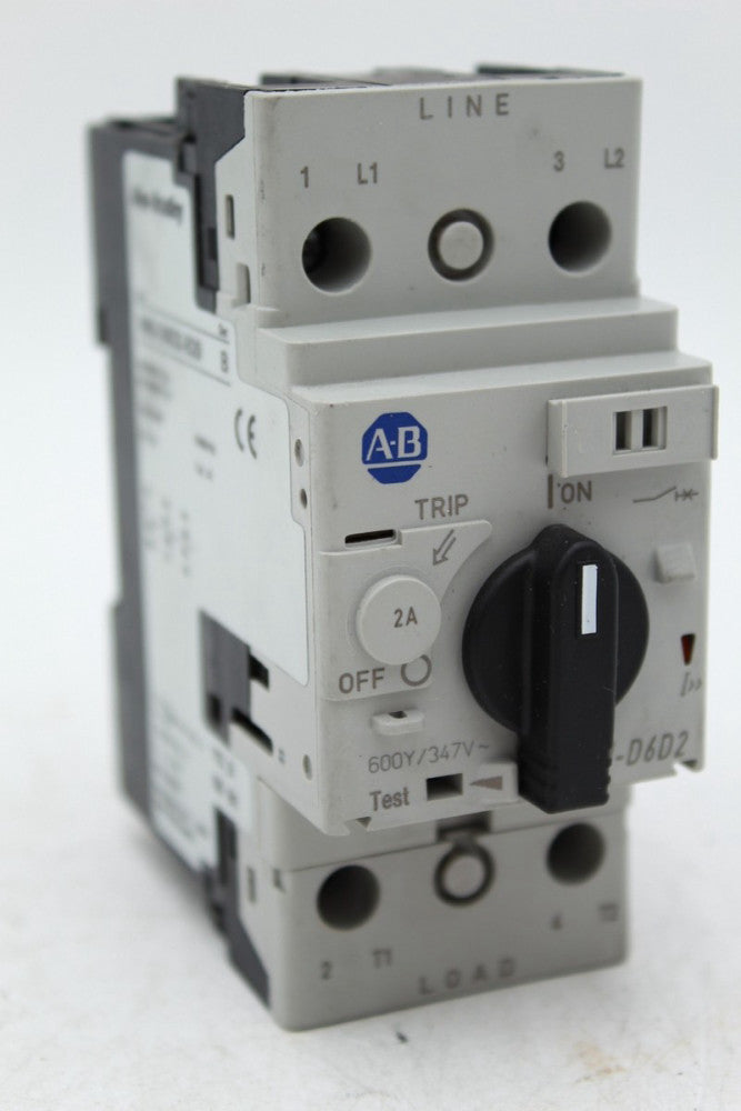 Allen-Bradley 140U-D6D2-B20 2-Pole Molded Case Circuit Breaker