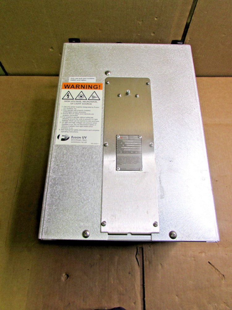FUSION UV SYSTEMS,I601M, HIGH VOLTAGE MICROWAVE UV LIGHT SOURCE,NEW! MAKE OFFER!
