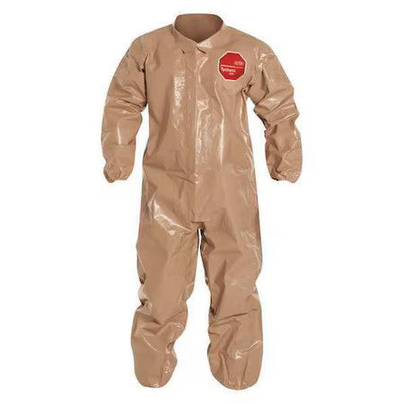 Dupont C3125ttn3x000600 Chemical Resistant Coverall, Collared, 3Xl, Tychem(R)