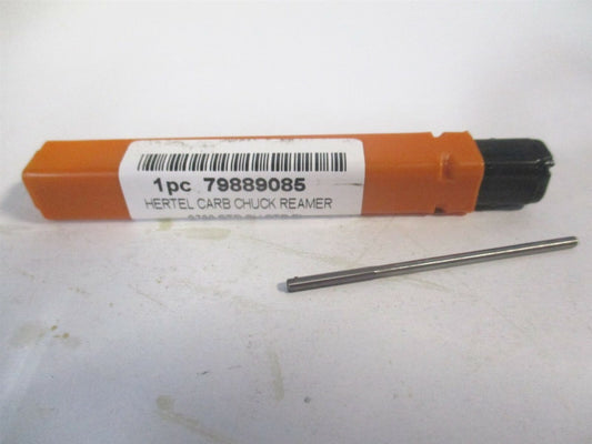 (500-0000780) 0.078" x 1/2" x 1-3/4" Straight Solid Carbide 4Fl Chucking Reamer