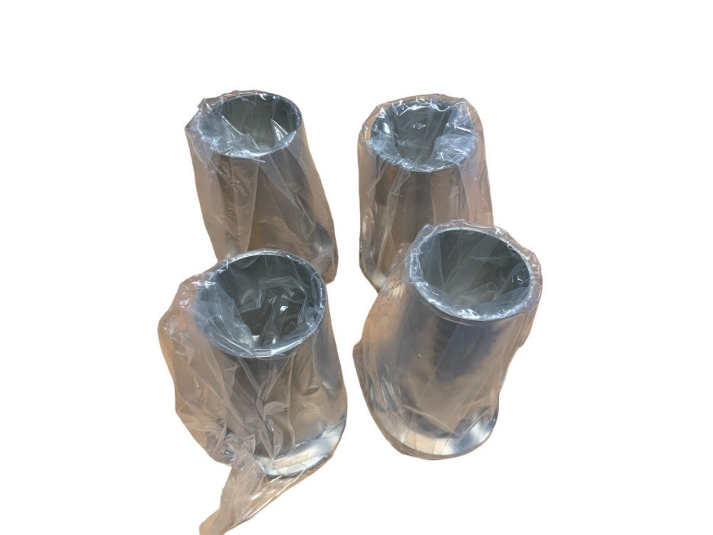 4 Dixon 14WLMP-G150 SS 304 Light Duty Ferrule Weld Clamp, 1-1/2" TubeOD 3"Length