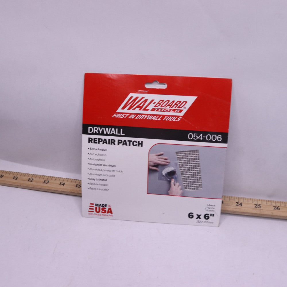 Wal-Board Tools 6 in. x 6 in. Self Adhesive Drywall Repair Patch