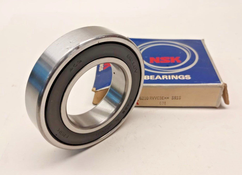 NSK 6210RVVC3E Ball Bearing Double Sealed 50 ID x 90 OD x 20mm Width