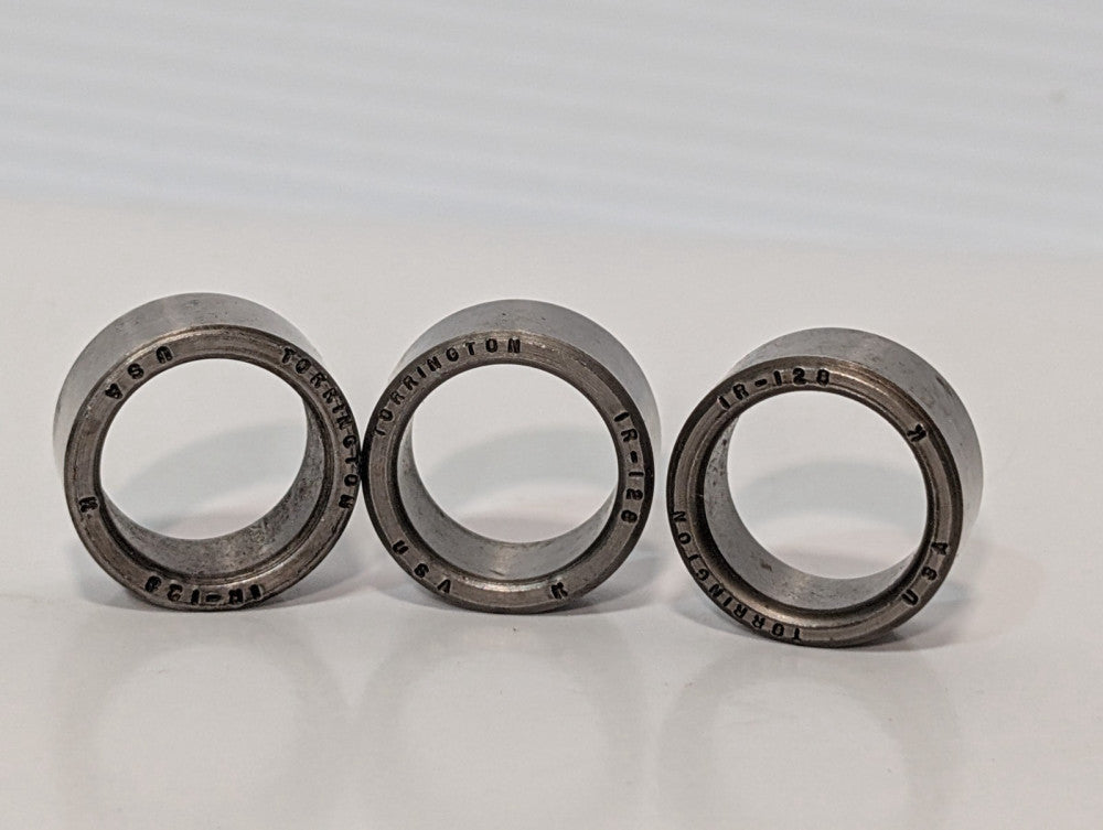 Lot of 3 Torrington IR-128 Inner Ring  CAM Follower, Bore: .75", OD: 1", W: .5"