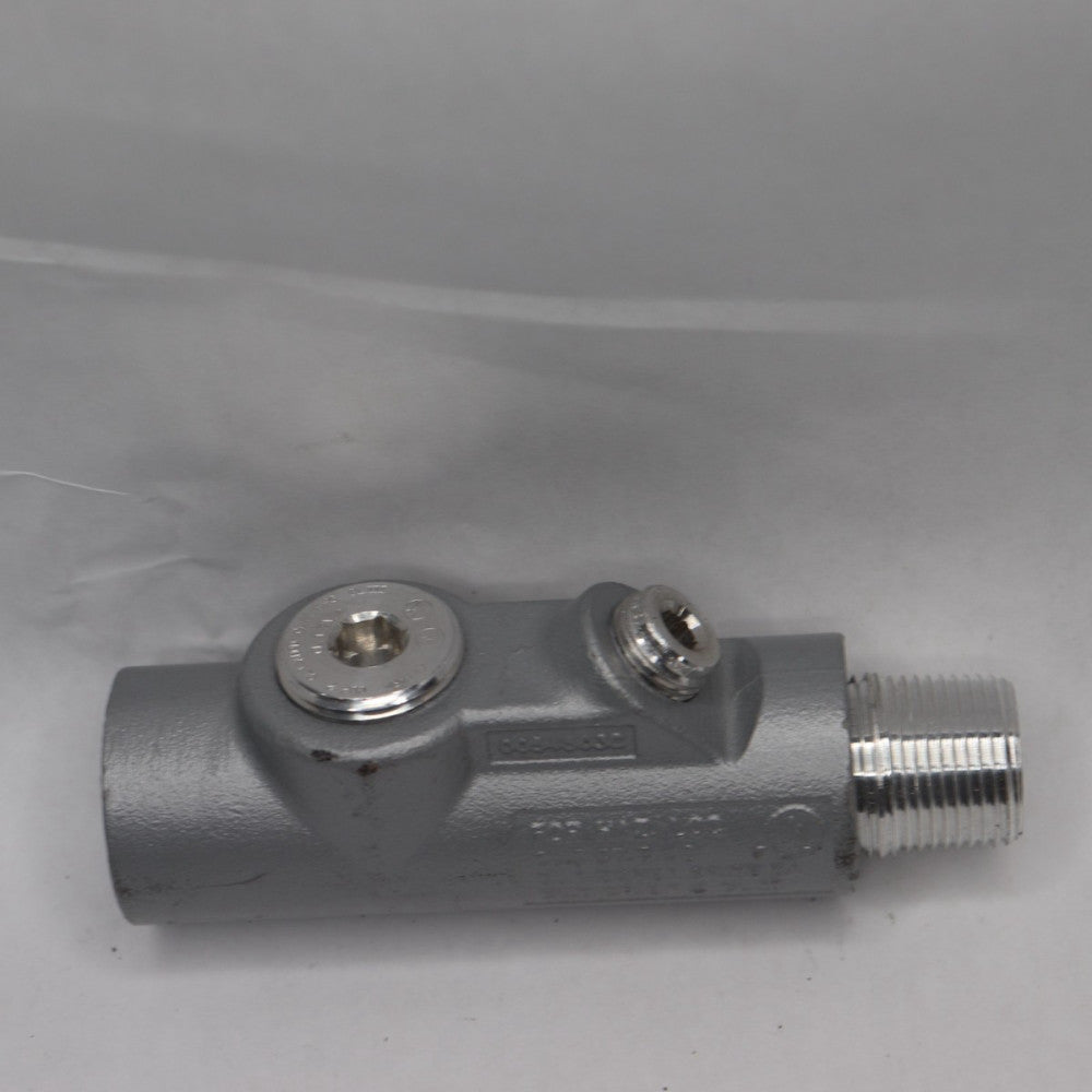 Male & Female Hub Vertical Conduit Seal Fitting Aluminum 0034303C