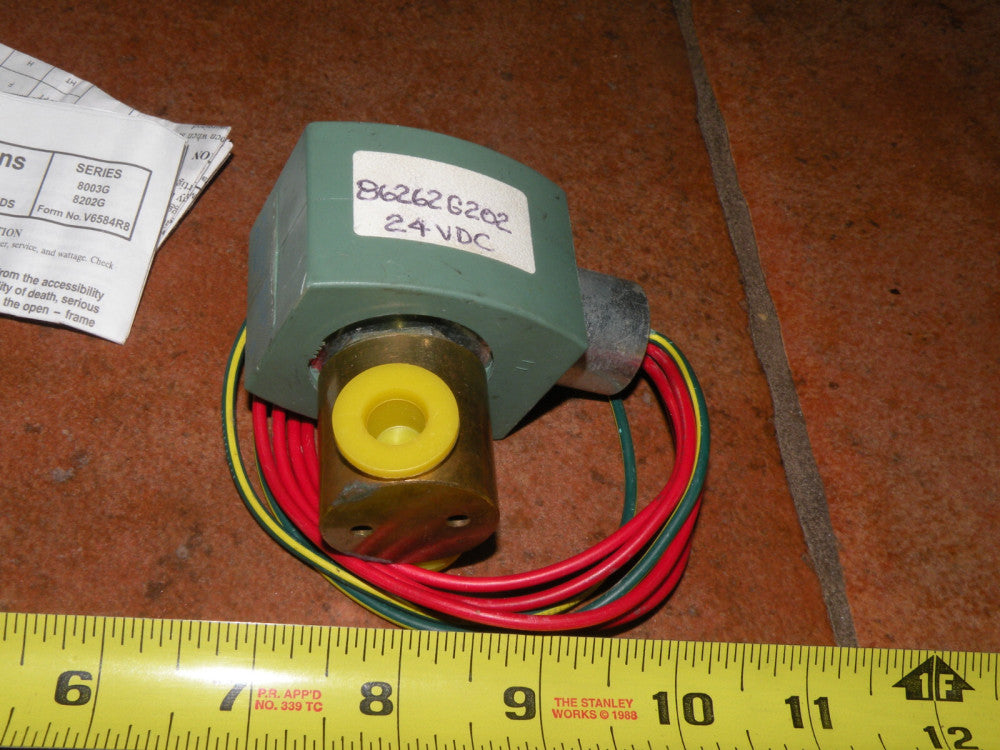 Asco 8262G202 Valve 1/4" READ CONDITION