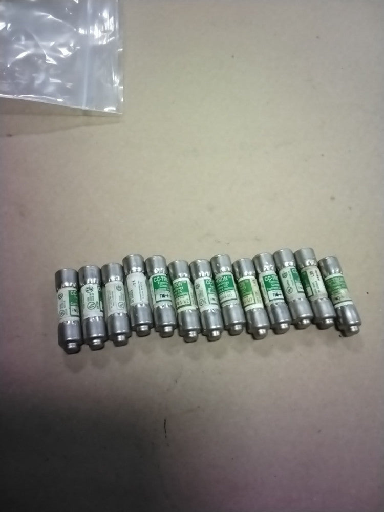 COOPER BUSSMAN CC-TRON FUSE FNQ-R-1-1/2, LOT OF 13