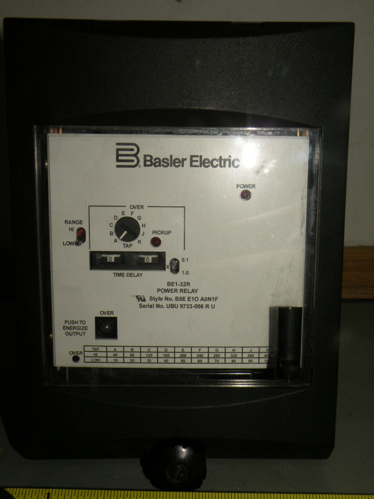 Basler Electric BE1-32R Solid State Protective Power Relay