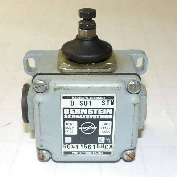 NEW BERNSTEIN SCHALTSYSTEME 16 AMP 500 VAC LIMIT SWITCH IP65 D SU1 STW