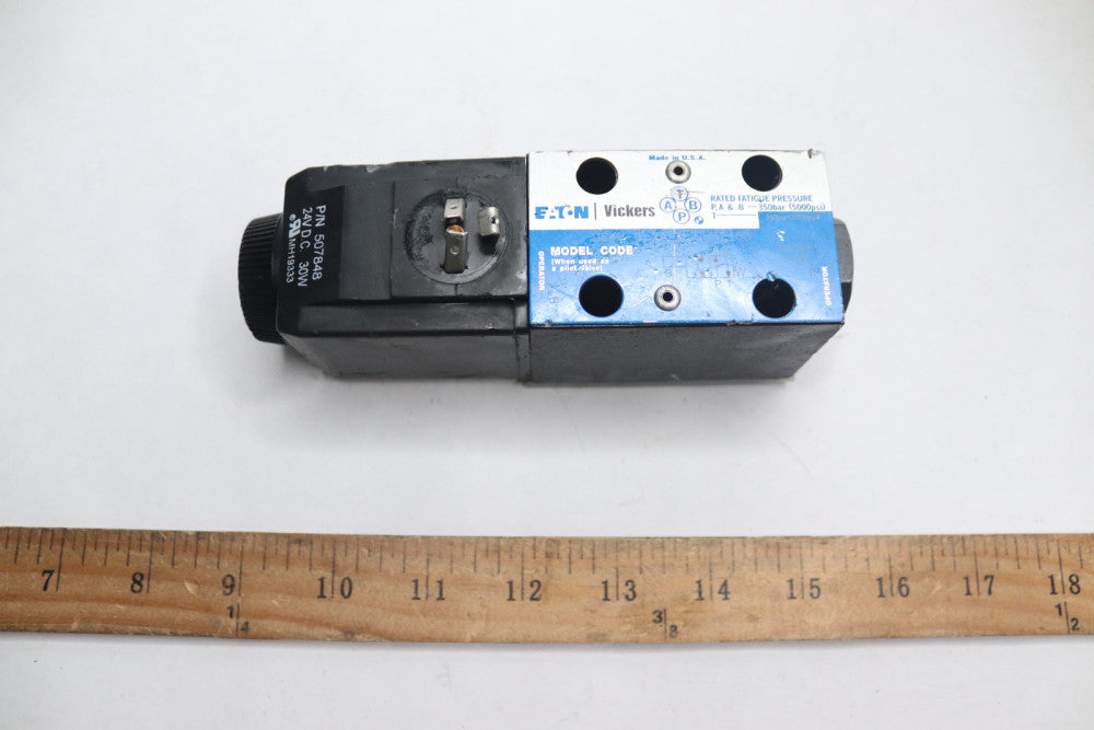 Eaton Directional Control Valve 20gpb 5000psi Max 24VDC Coil 