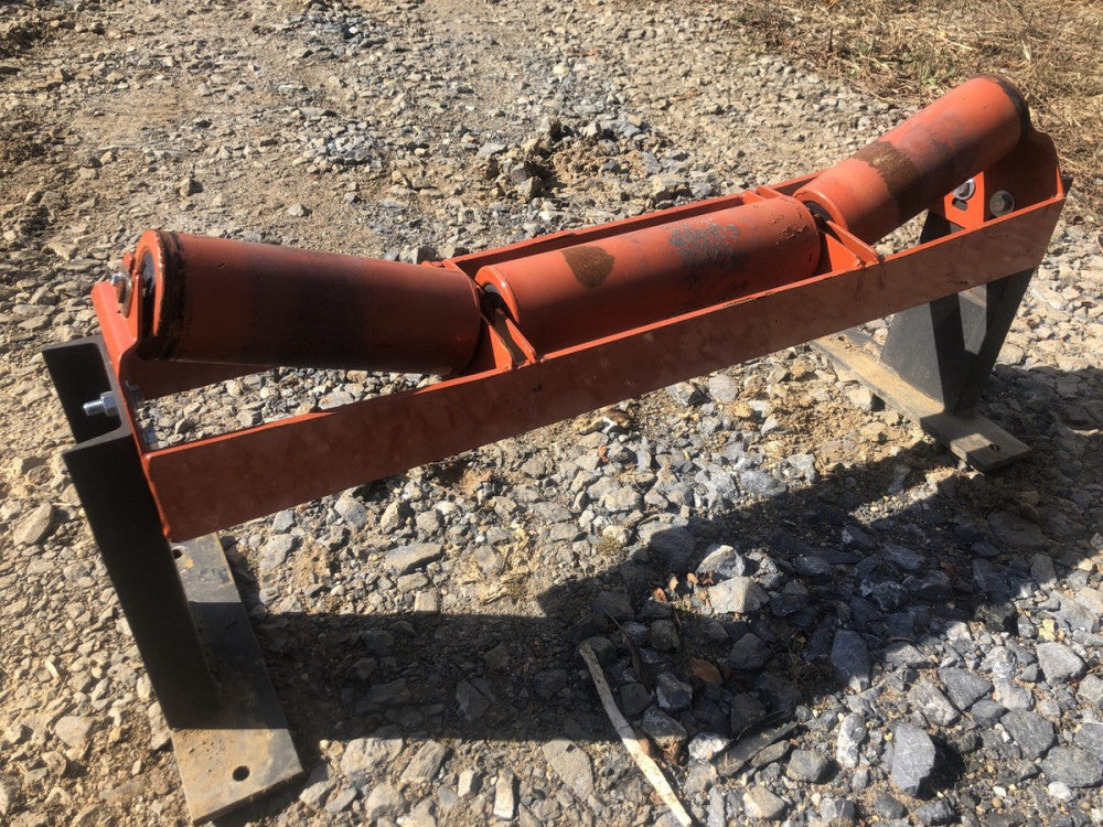 Superior Industries B4-20CM-36 Aggregate Trough Conveyor Belt Rollers / Idlers