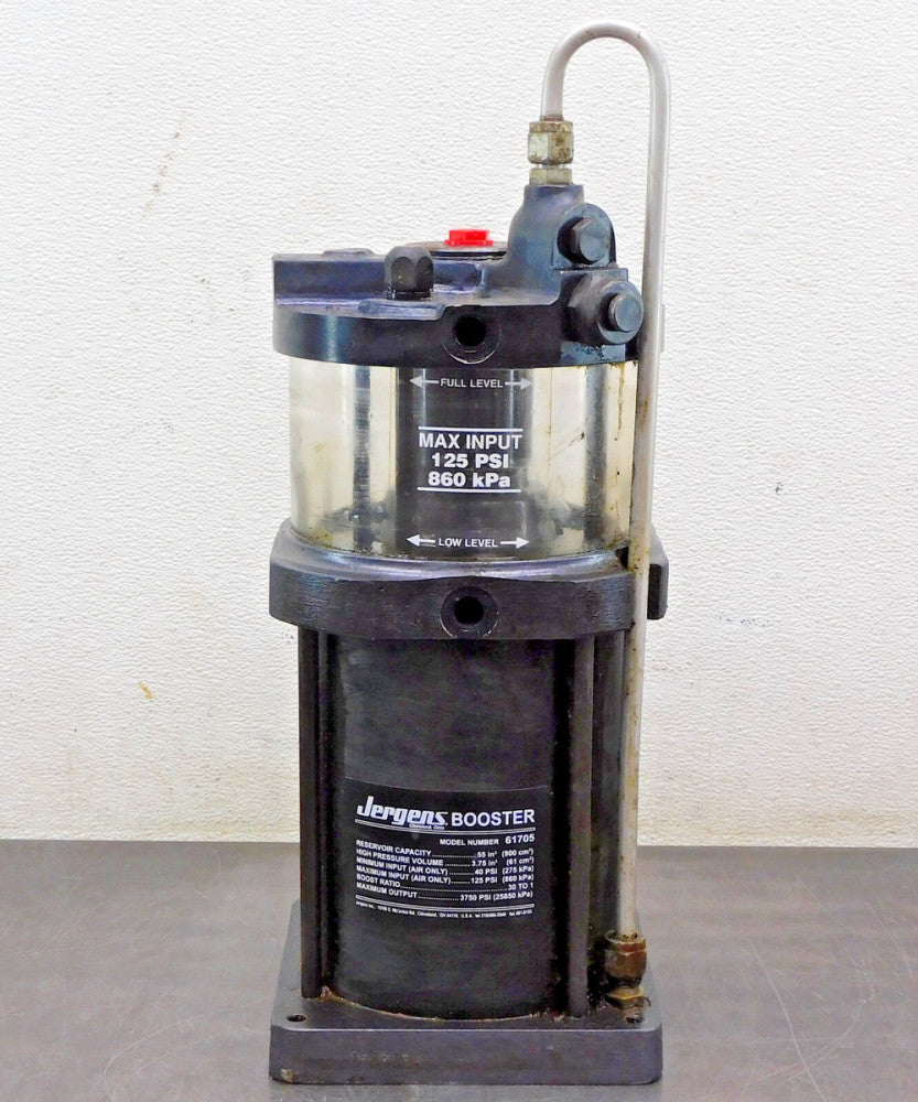 Jergens 61705 Standard Pneu-Oil Booster 30:1 Ratio 3750 PSI