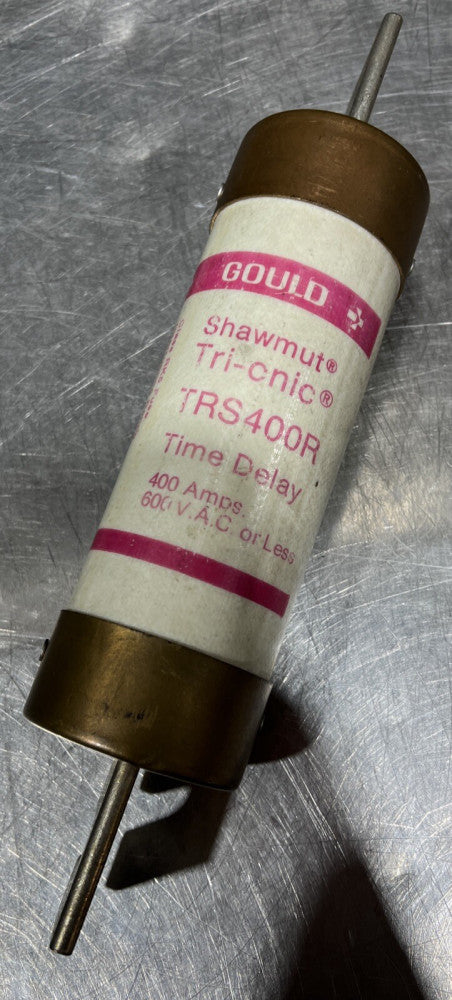 Ferraz Shawmut Gould TRS400R 400A Dual Element Time Delay Fuse 600V Nos Surplus
