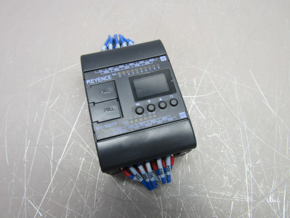 KEYENCE KV-16DTP BASE UNIT DC TYPE XLNT USED TAKEOUT !! MAKE OFFER !!