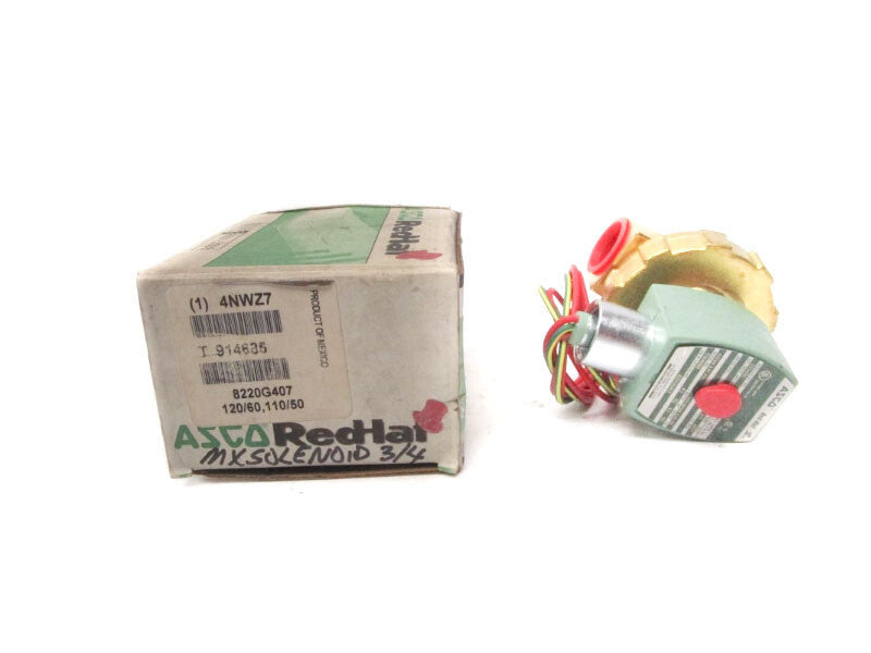 ASCO 82206407 110/120V 5-150PSI 3/4" NSMP