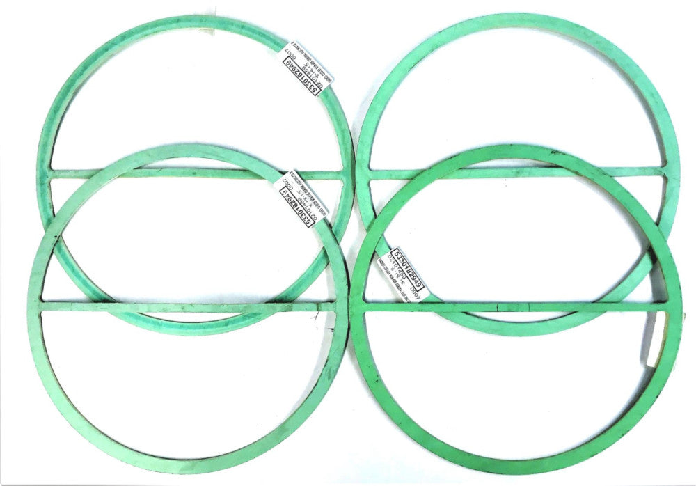 GENERAL ELECTRIC 15.25" OD NON-ASB GASKET WITH RIB [LOT OF 4] NOS