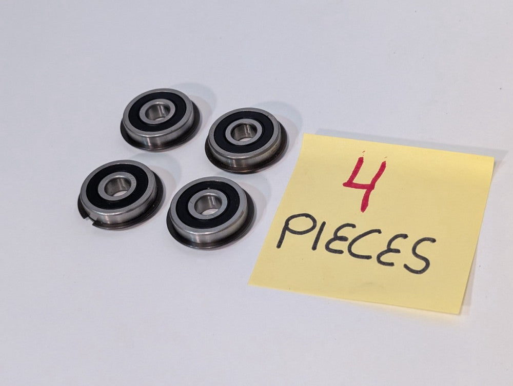 Lot of 4 SKF 6200-2RSHNR/C3GJN Ball Bearings, Dual Sealed with Snap Ring