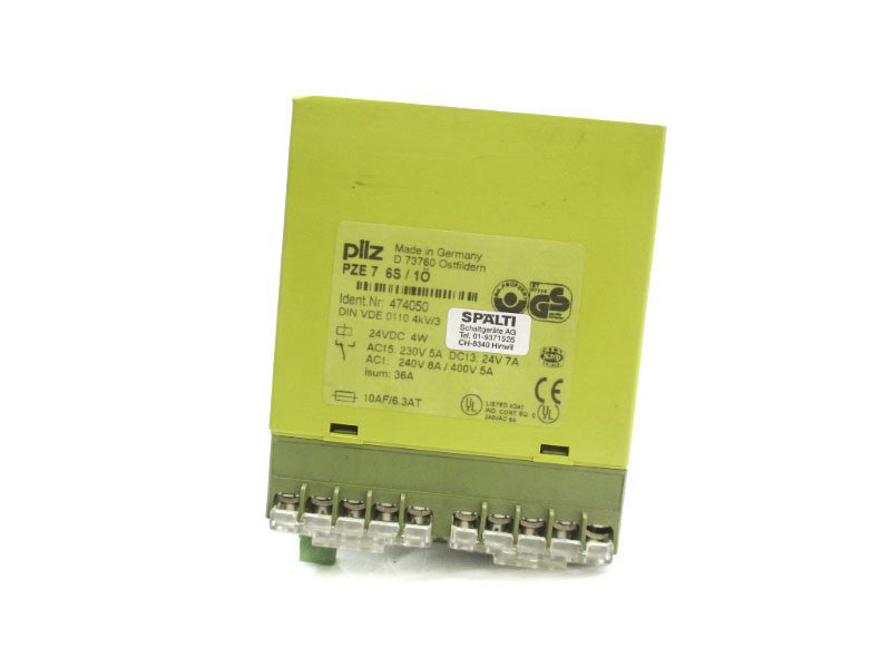 PILZ PZE76S/1O 474050 24VDC 7A UNMP
